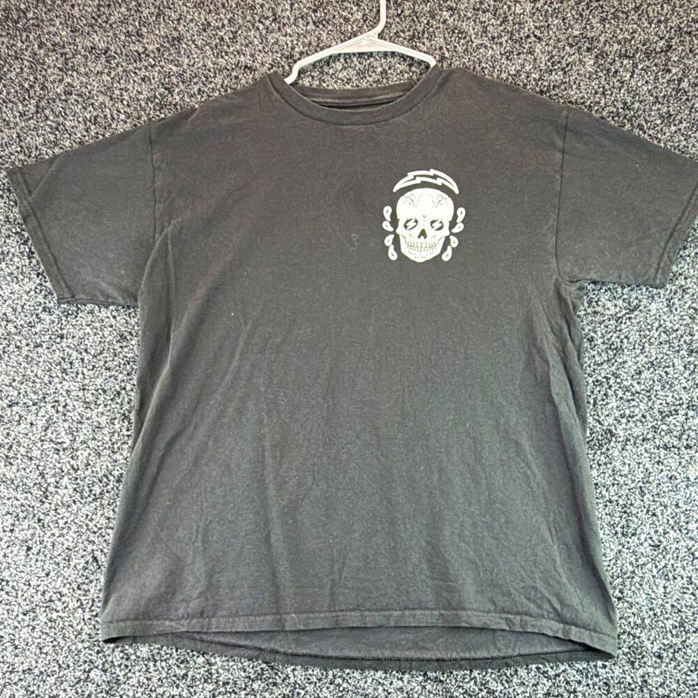 Starter Puro Chargers 1960 Men's Black Crew Neck Graphic Knit T-Shirt L